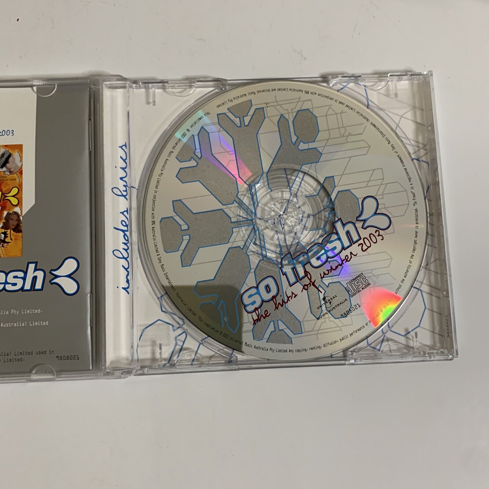 So Fresh The Hits of Winter 2003 CD Album Compilation – Retro Unit