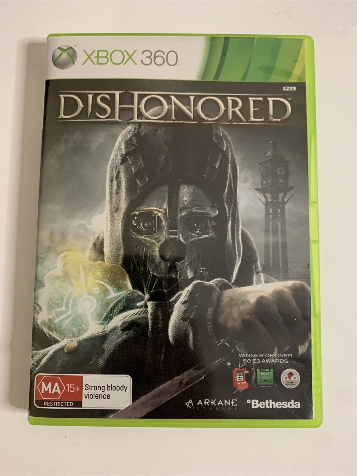 Dishonored Microsoft Xbox 360 PAL 2012 Game Complete