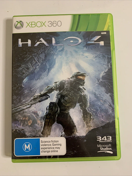 Halo 4 Microsoft Xbox 360 2012 PAL Game Complete
