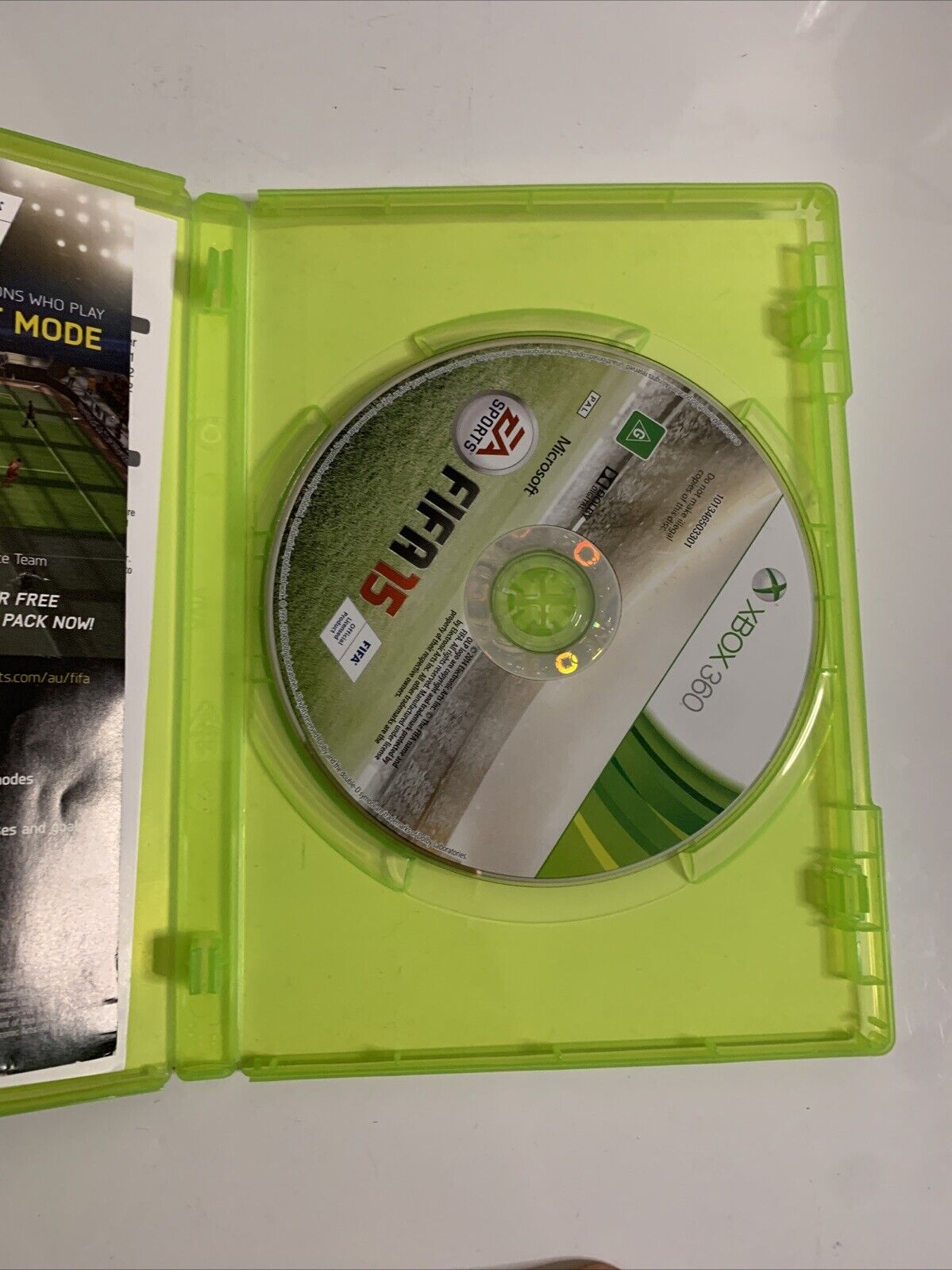 FIFA 15 Microsoft Xbox 360 PAL EA Sports Football Soccer Game Complete