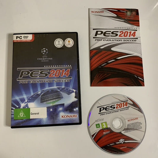 PES 2014 Pro Evolution Soccer  PC Windows Konami Game Complete