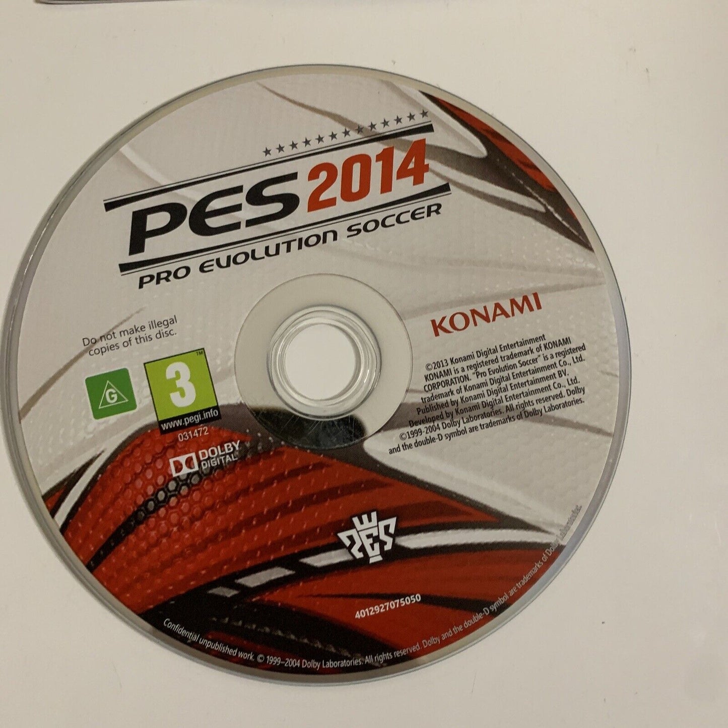 PES 2014 Pro Evolution Soccer  PC Windows Konami Game Complete