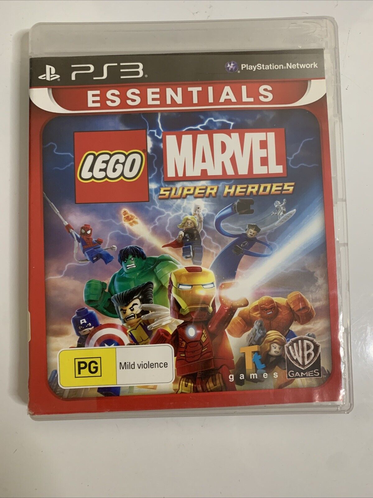 LEGO Marvel Super Heroes PS3 PlayStation 3 2013 Game Complete