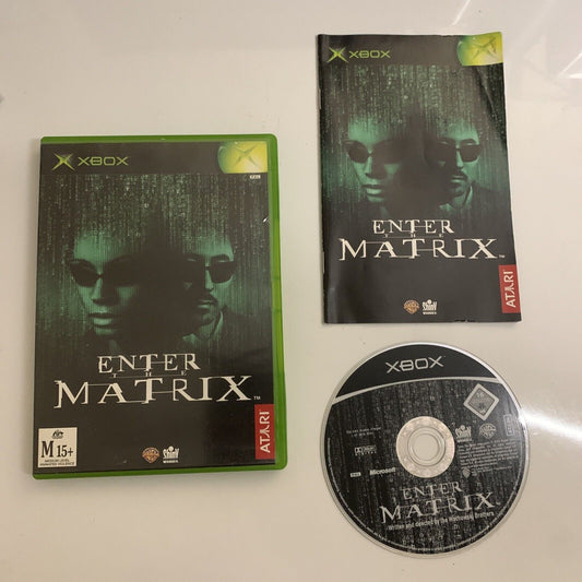 Enter The Matrix Microsoft XBOX Original Atari PAL 2003 Game Complete
