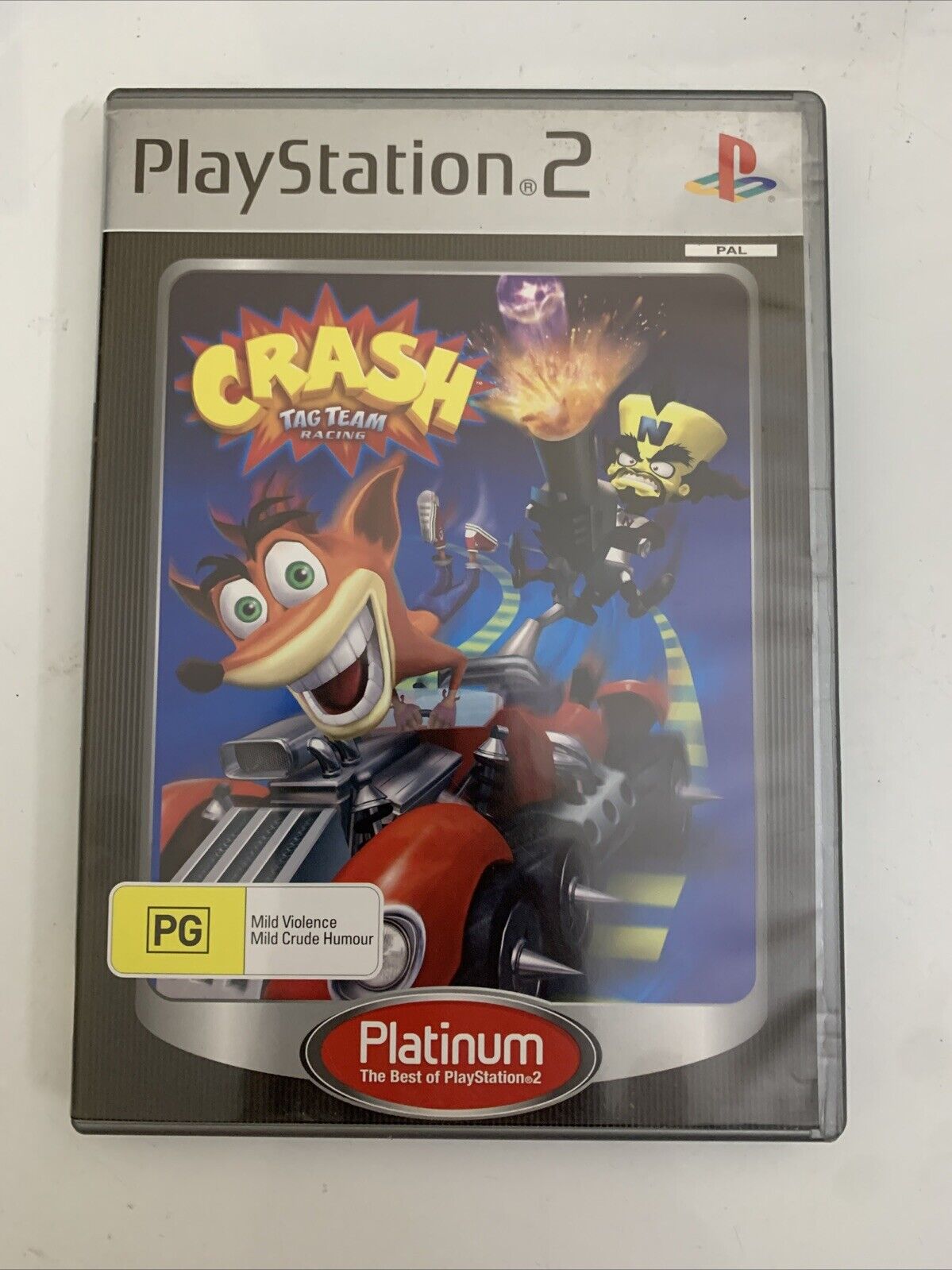 Crash Tag Team Racing  PS2 Sony PlayStation 2 PAL 2006 Game Complete