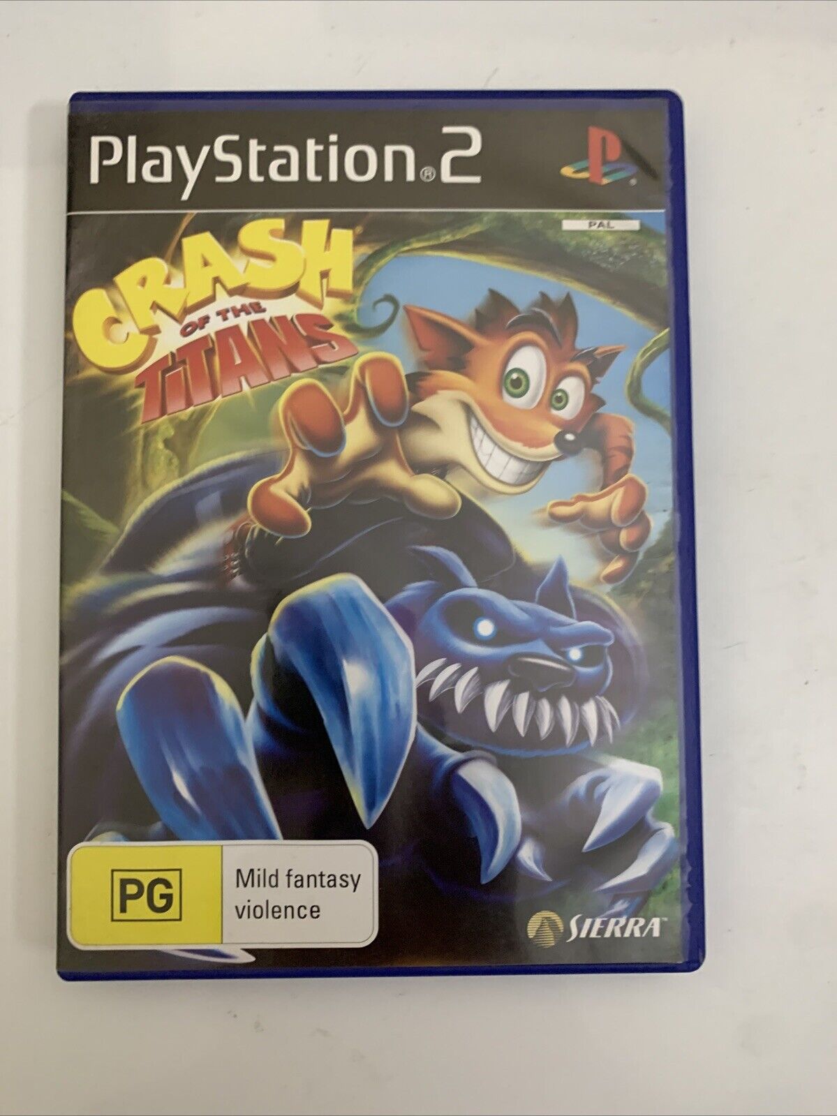 Crash Of The Titans  PS2 Sony PlayStation 2 2007 PAL Game Complete