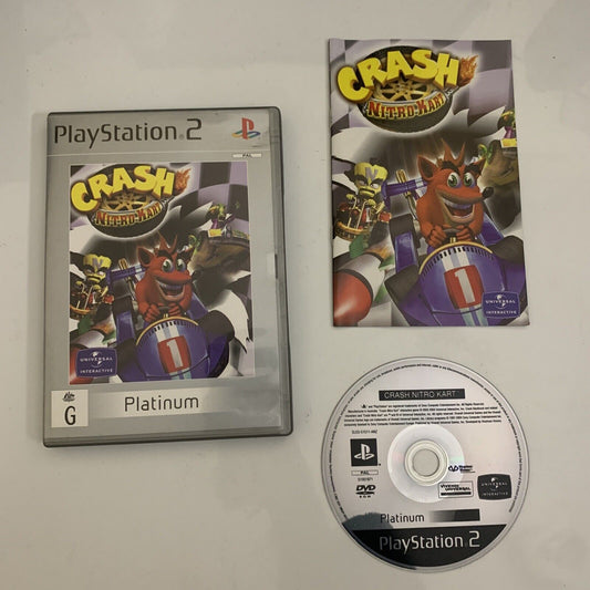 Crash Nitro Kart  PS2 PlayStation 2 PAL 2003 Racing Game Complete