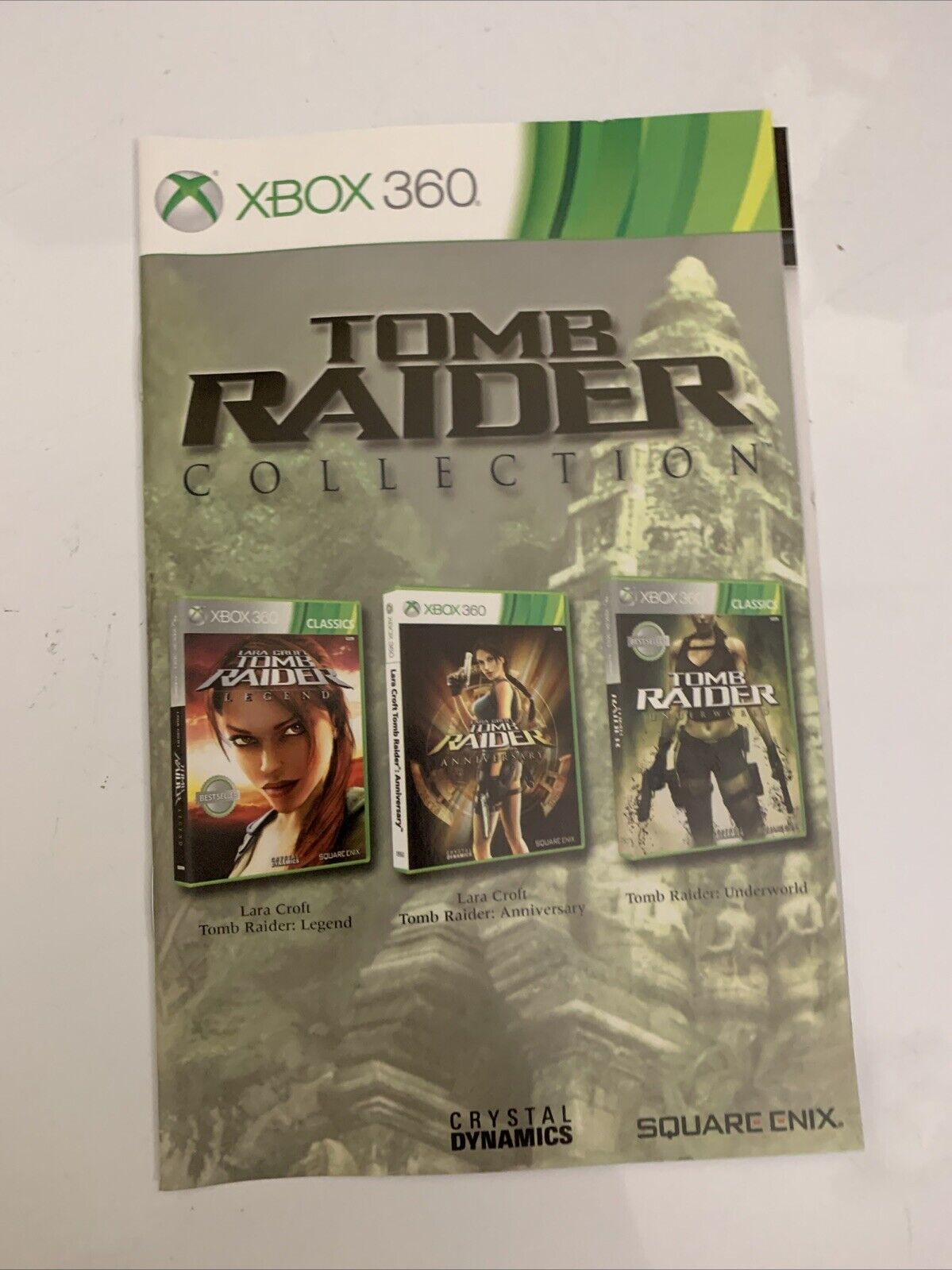 Lara Croft Tomb Raider Legend Xbox 360 Jeu Lara Croft Tomb Raider Legend - Version Xbox 360 PAL FR, état Correct Lara Croft Anime Netflix