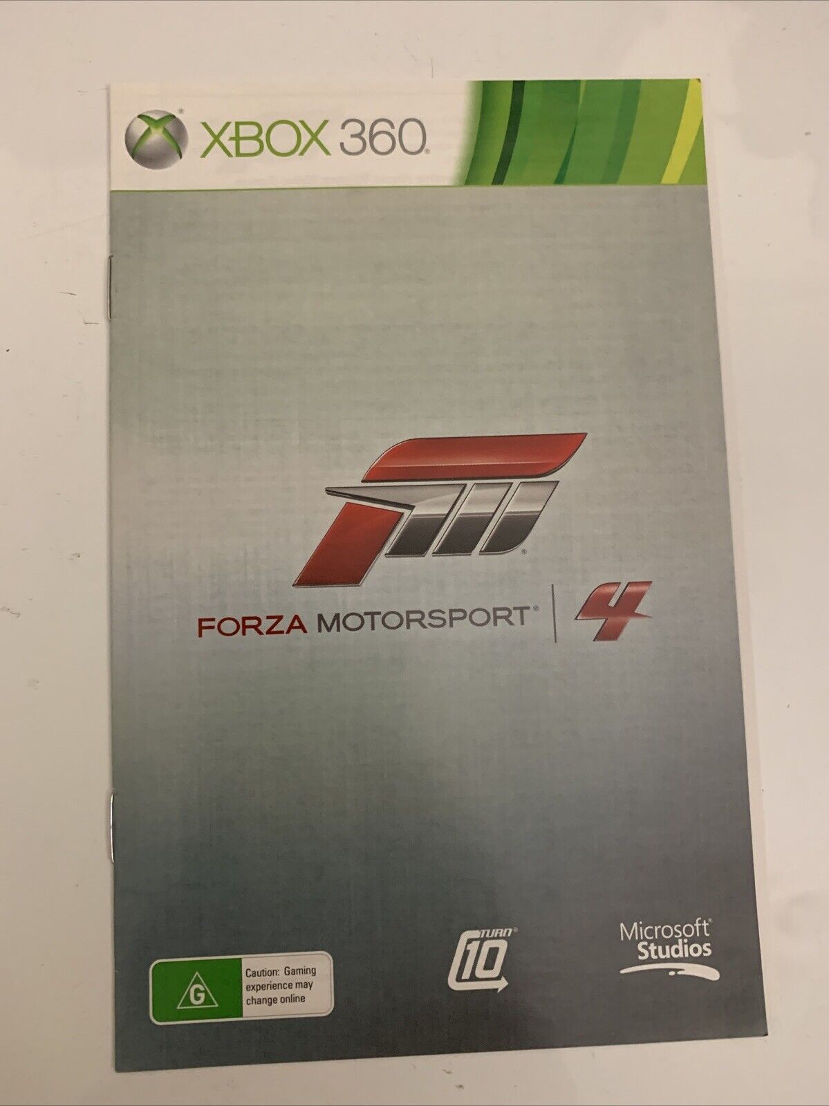 Forza Motorsport 4  Microsoft Xbox 360 PAL 2011 Car Racing Game Complete