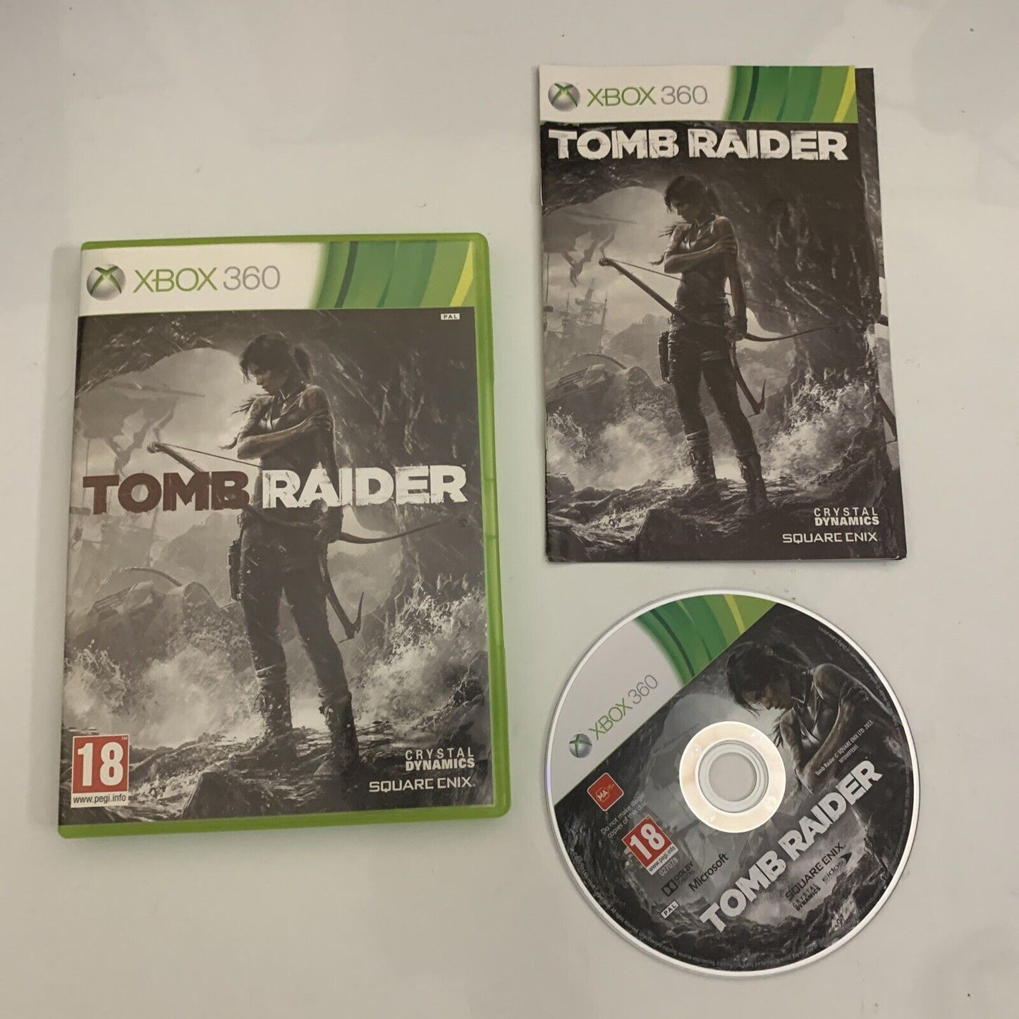 Tomb Raider  Microsoft XBOX 360 PAL 2013 Game Complete