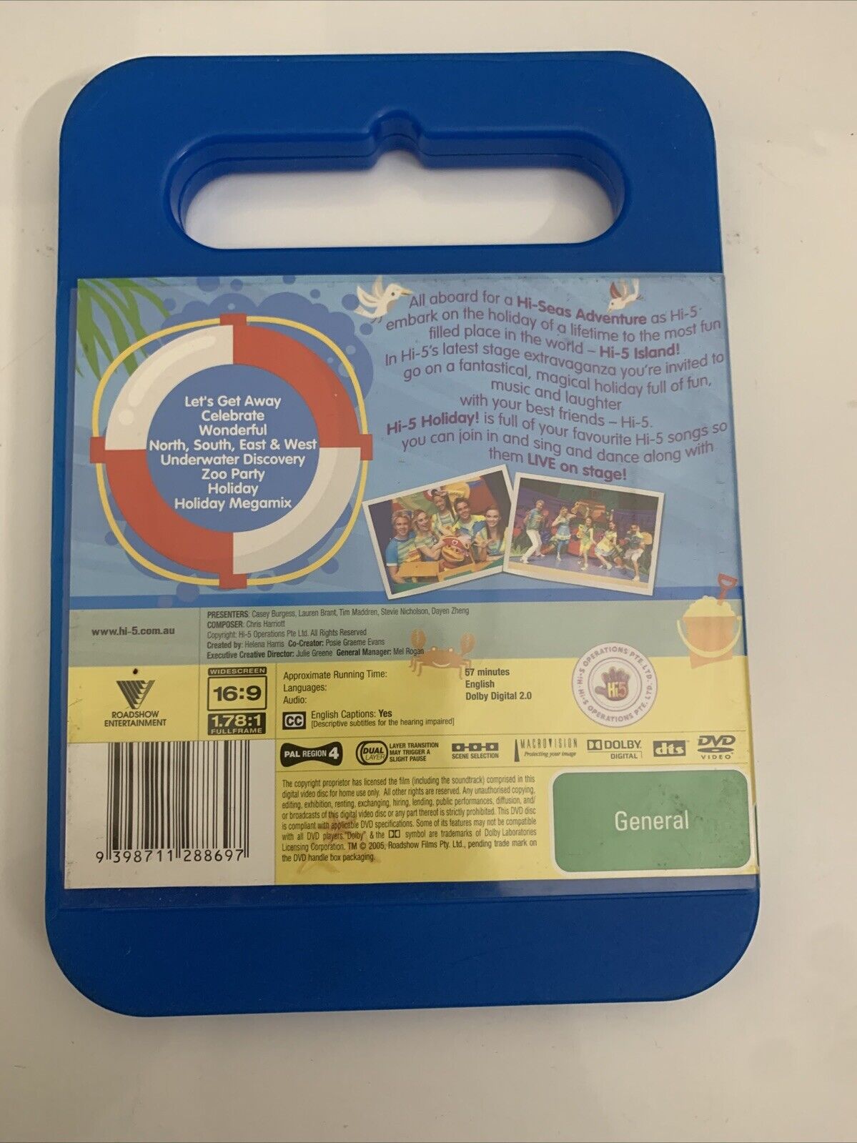 Hi-5 Holiday Live (DVD, 2012) Region 4