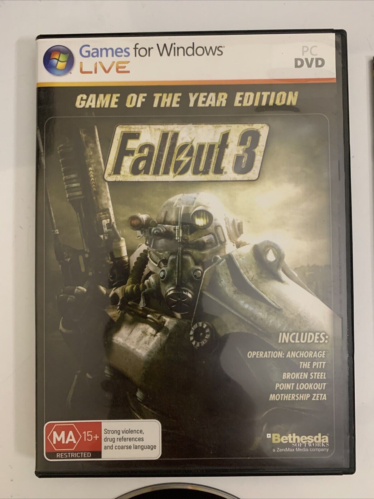 Fallout 3 Game of the Year Edition GOTY For PC Windows DVD Complete