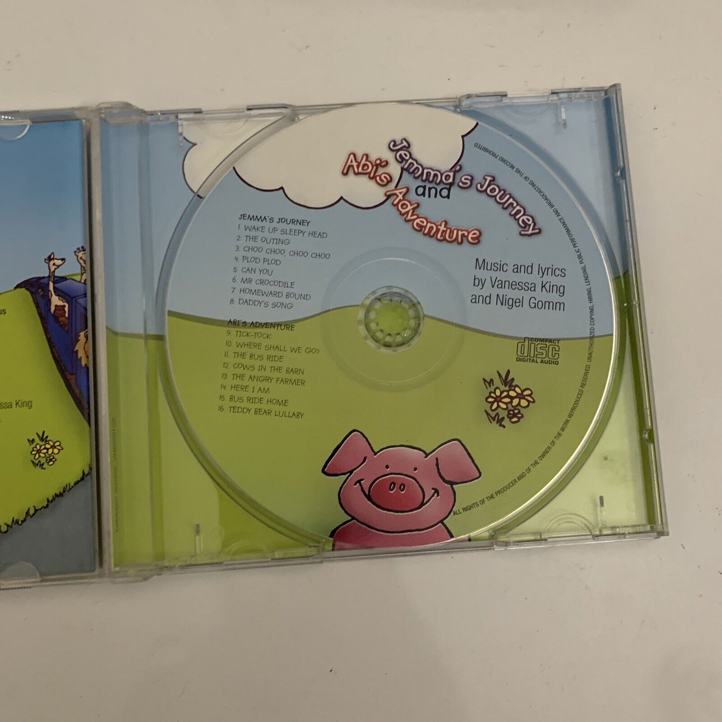 Jemma's Journey And Abi's Adventure CD 2001