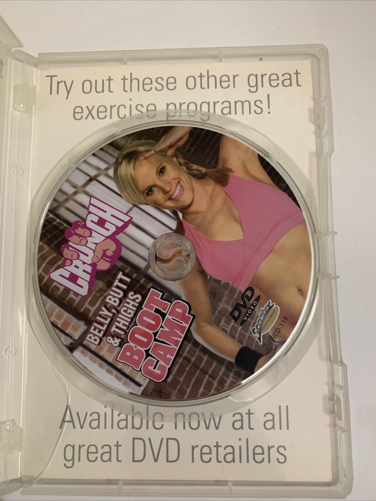 Crunch: Belly Butt Thighs Boot Camp DVD All Regions
