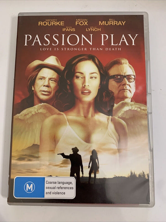 Passion Play (DVD, 2010) Mickey Rourke, Megan Fox, Bill Murray Region 4