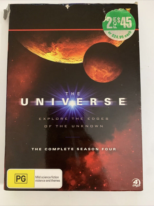 The Universe : The Complete Season 4 (DVD, 2009) Region 4