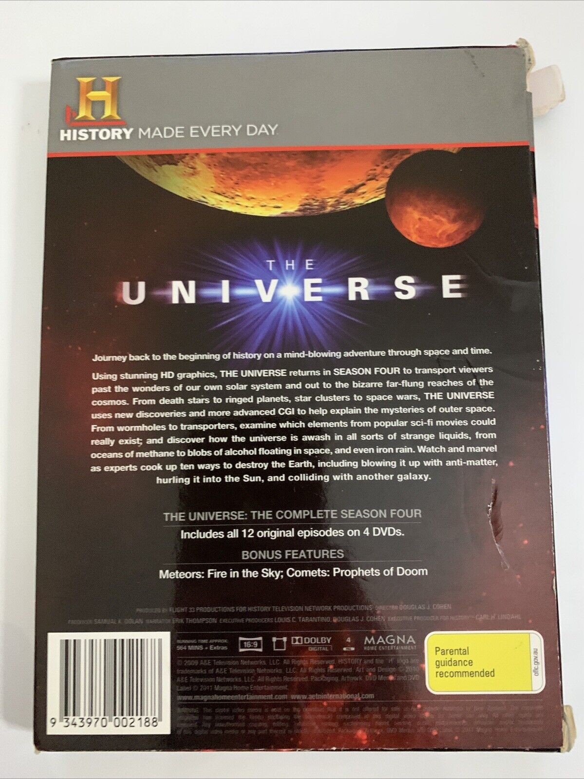 The Universe : The Complete Season 4 (DVD, 2009) Region 4