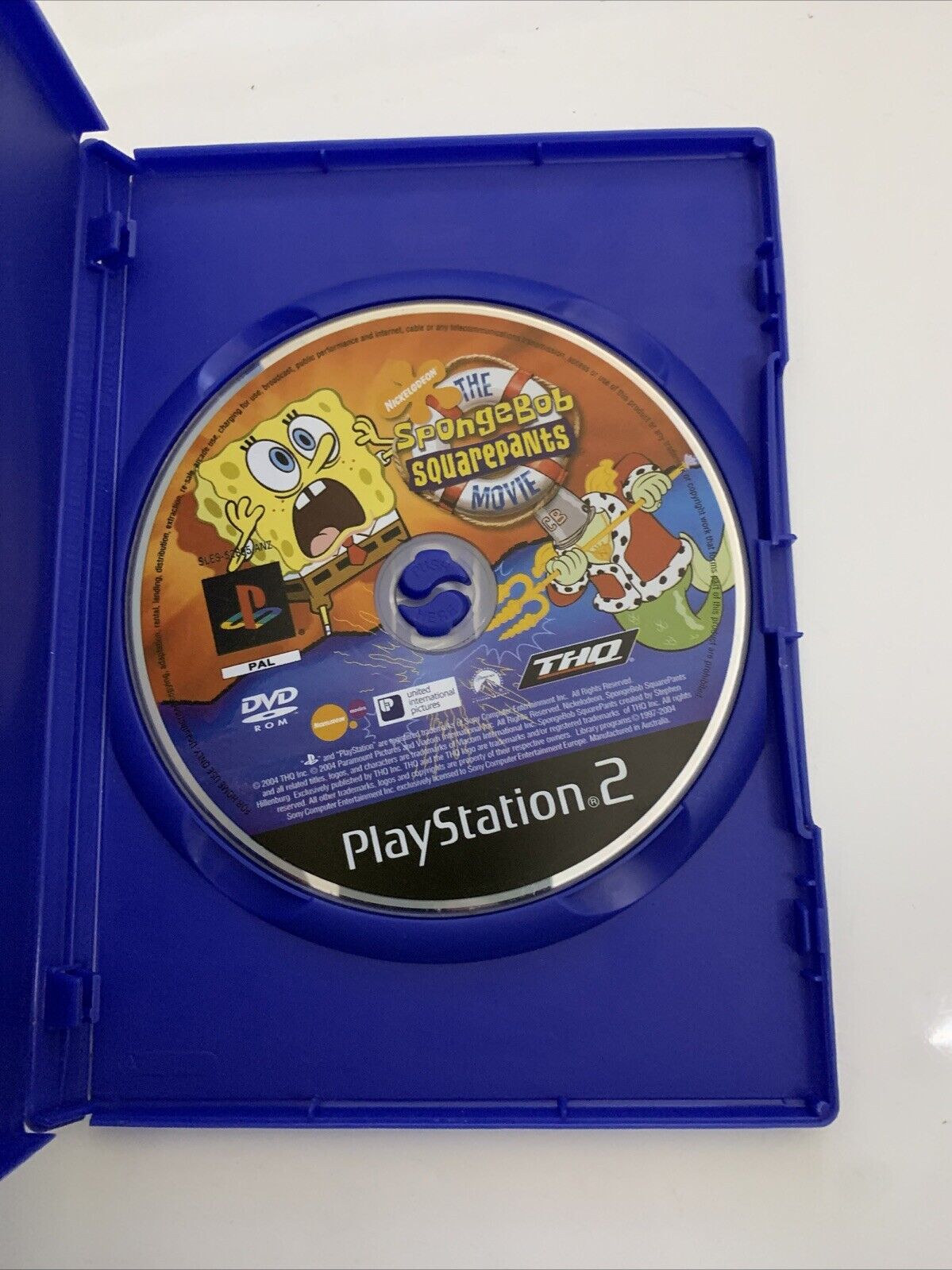 The Spongebob Squarepants Movie PS2 PlayStation 2 PAL 2005 Game