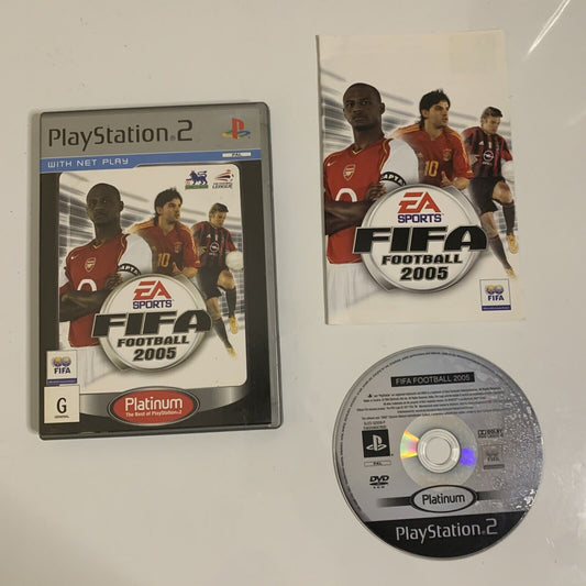 FIFA Football 2005  PS2 Sony PlayStation 2 PAL Soccer Complete