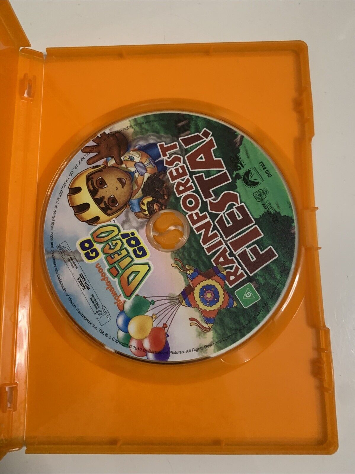 Go Diego Go! - Rainforest Fiesta! (DVD, 2010) Region 4