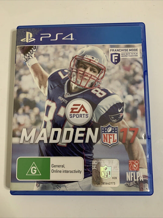 Madden NFL 17 PS4 Sony PlayStation 4 EA Sports Game