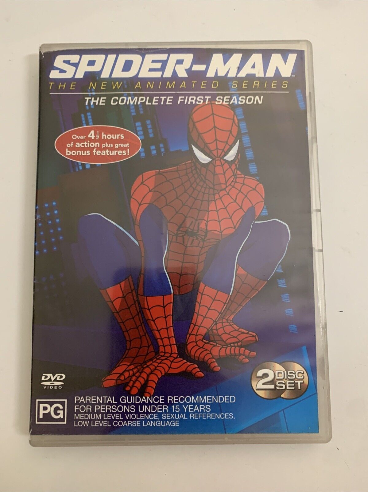 Spiderman The New Animated Series: Complete Season 1 (DVD, 2003) Region 4