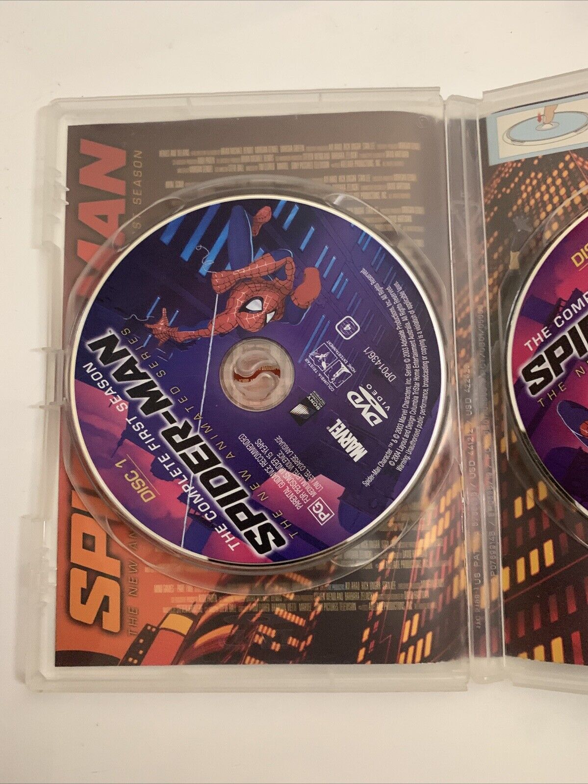Spiderman The New Animated Series: Complete Season 1 (DVD, 2003) Region 4