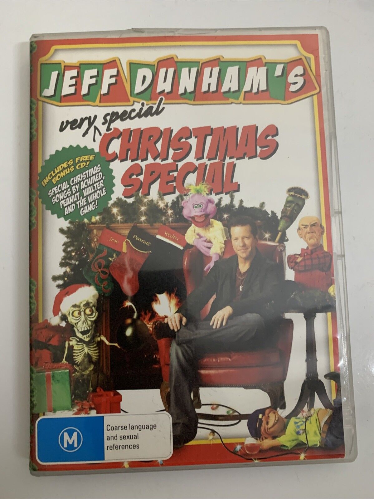 Jeff Dunham’s Very Special Christmas Special (DVD + Music CD, 2008) Region 4