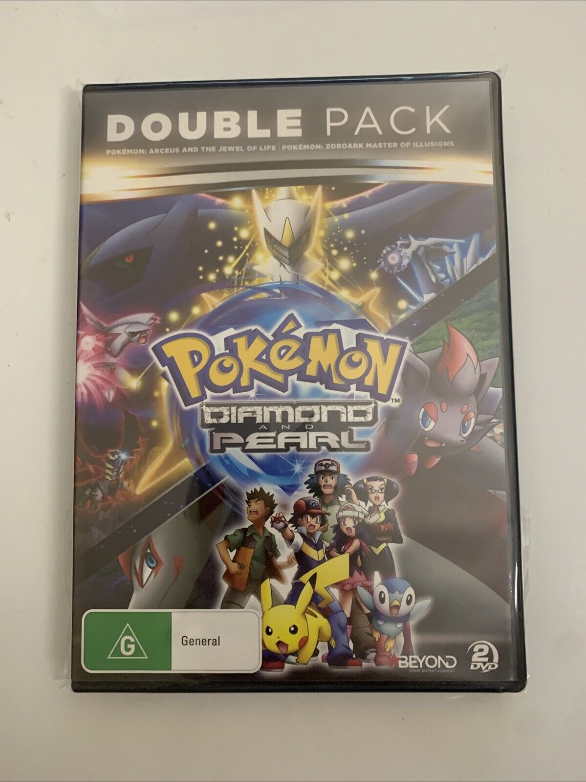 Pokemon Diamond And Pearl Double Pack (DVD) Anime Region 4  NEW