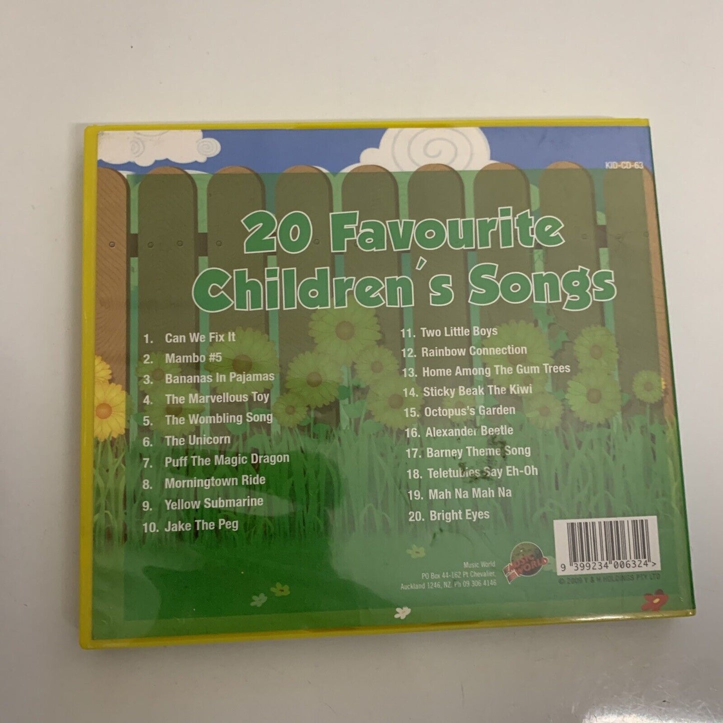 Morningtown Ride 20 Favourite Children's Songs CD