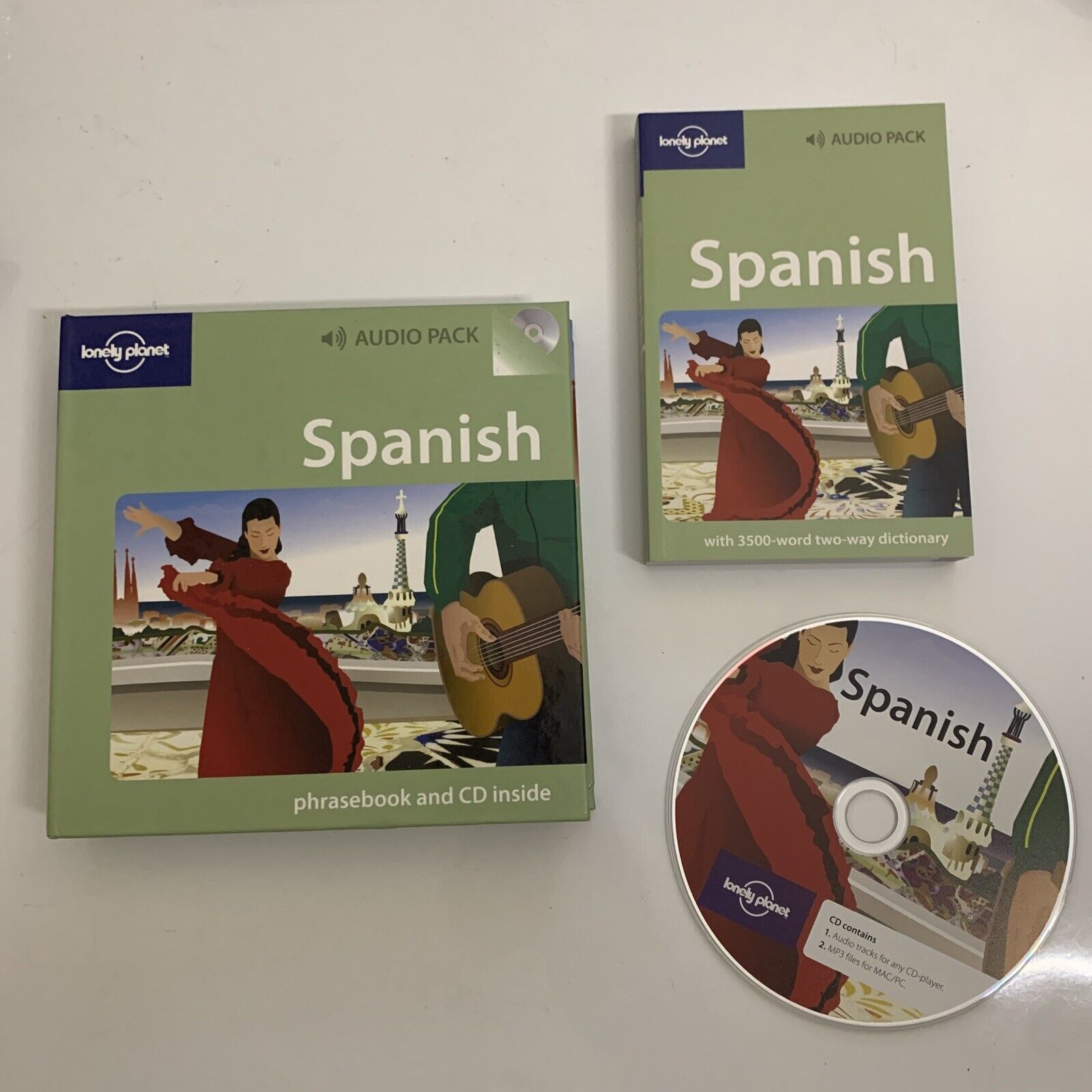 Lonely Planet Spanish Phrasebook And CD – Retro Unit