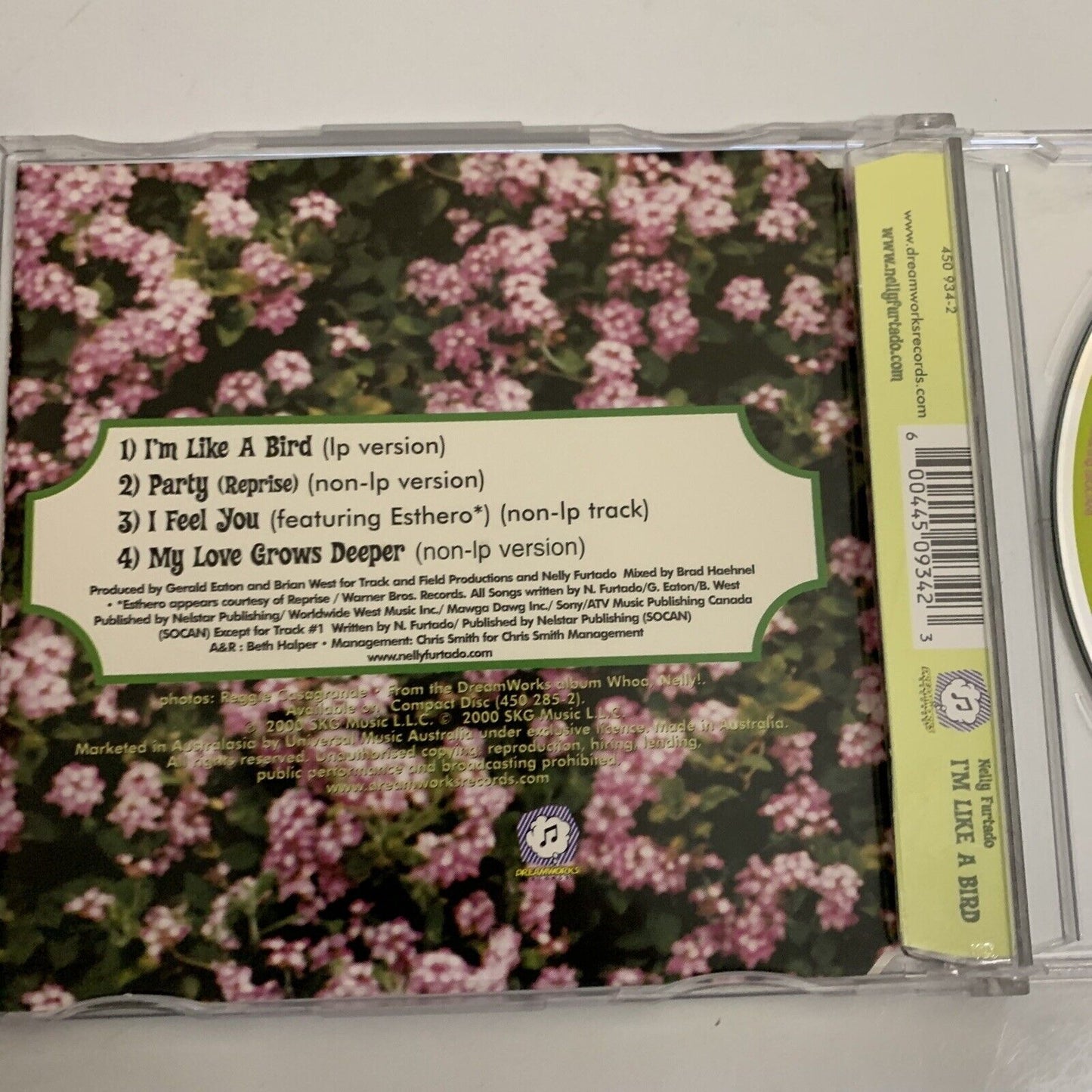 I'm Like a Bird by Nelly Furtado (CD, 2000)