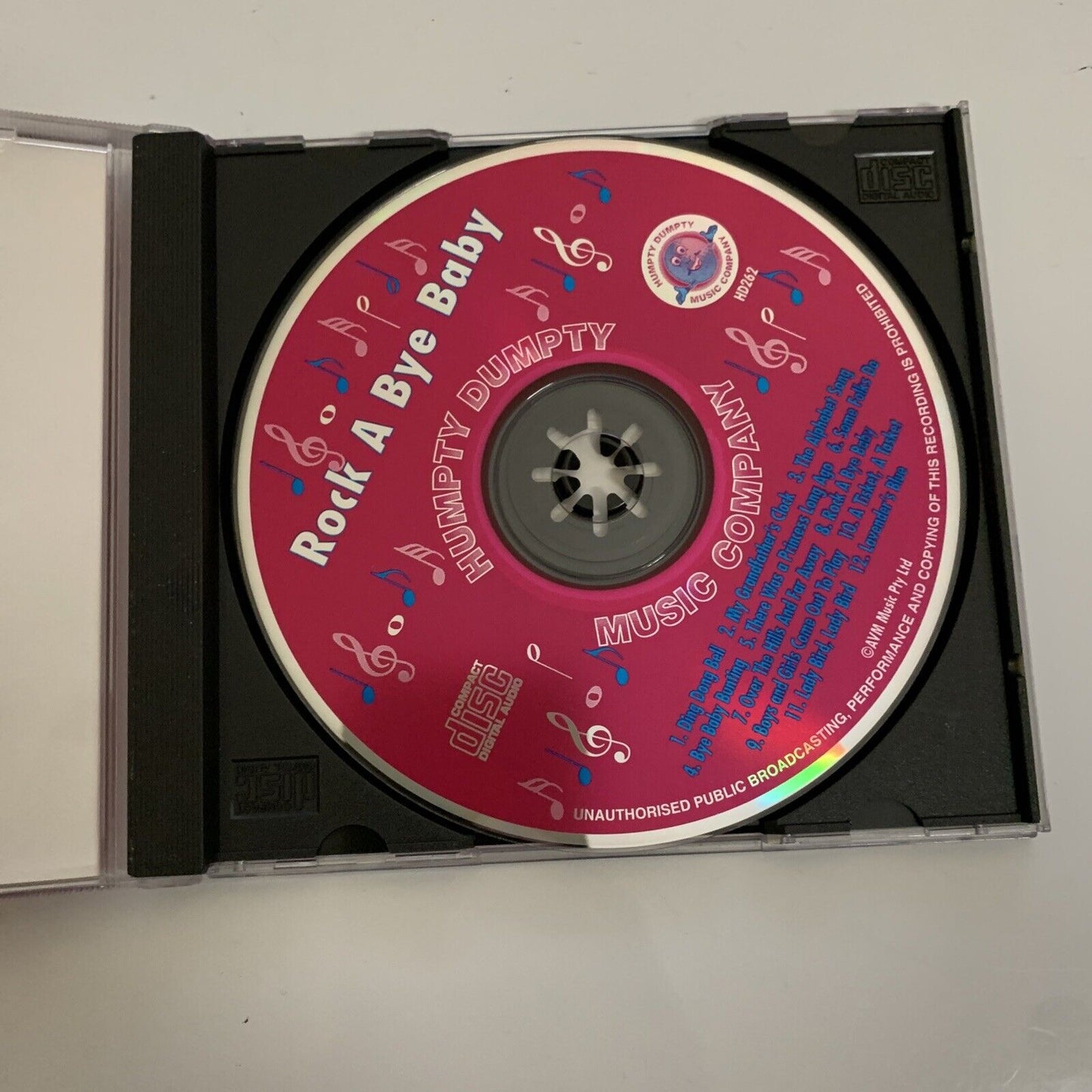 Rock A Bye Baby CD Humpty Dumpty Music Company