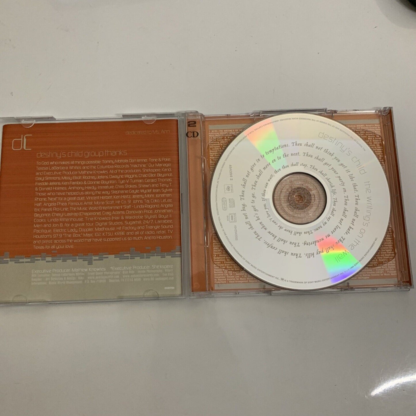 Destiny's Child – Independent Women + The Writings On The Wall (CD, 2000) 2 Disc