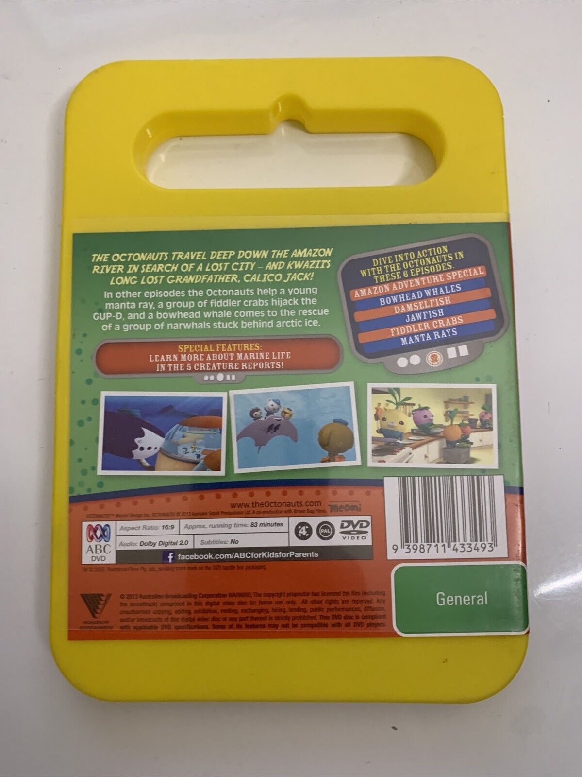 Octonauts - Amazon Adventure (DVD, 2012) ABC Kids Region 4