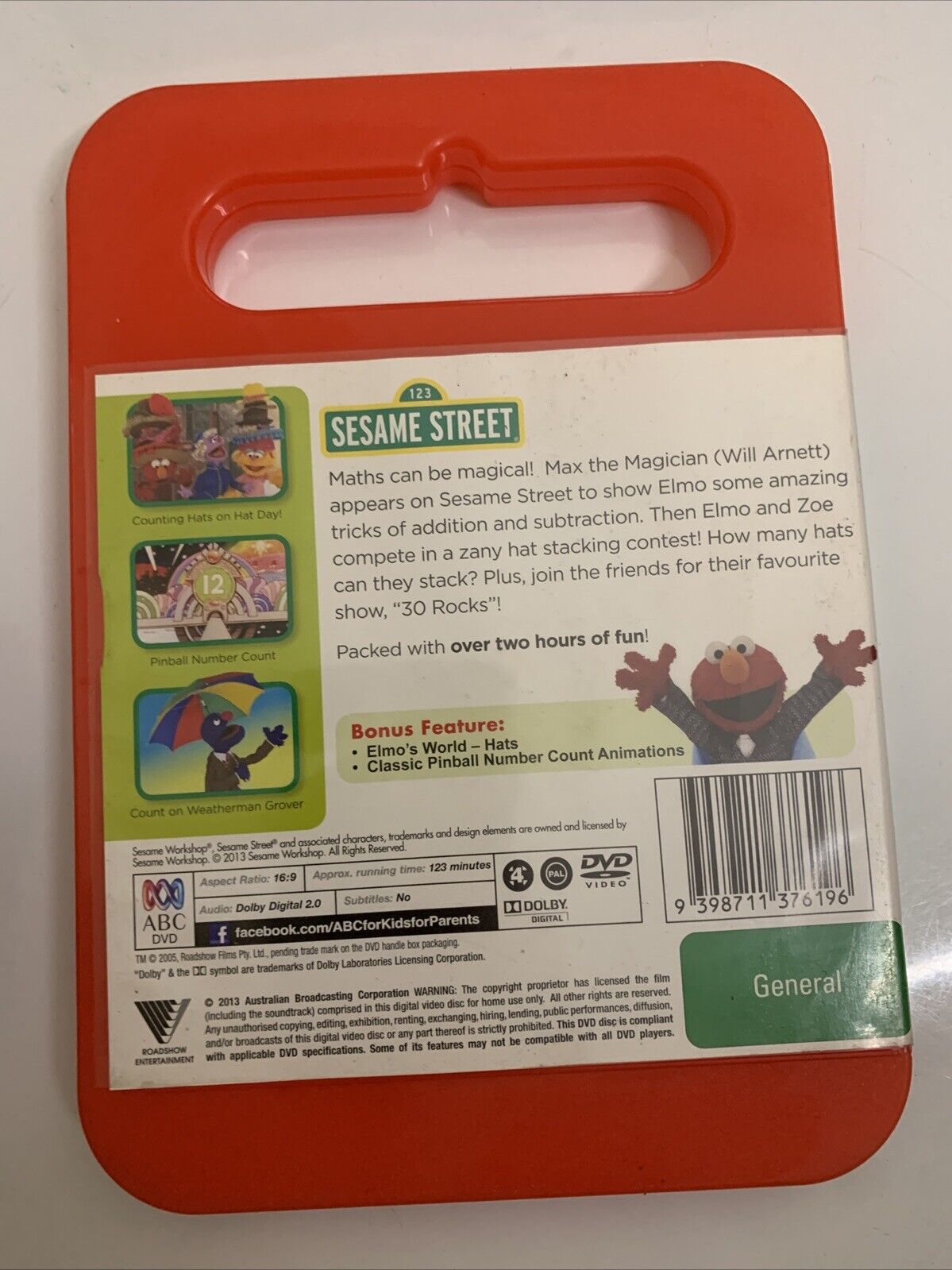 Elmo Magic Numbers Walkthrough Sesame Street - Elmo's Magic Numbers (DVD, 2012) ABC Kids Region 4 ...