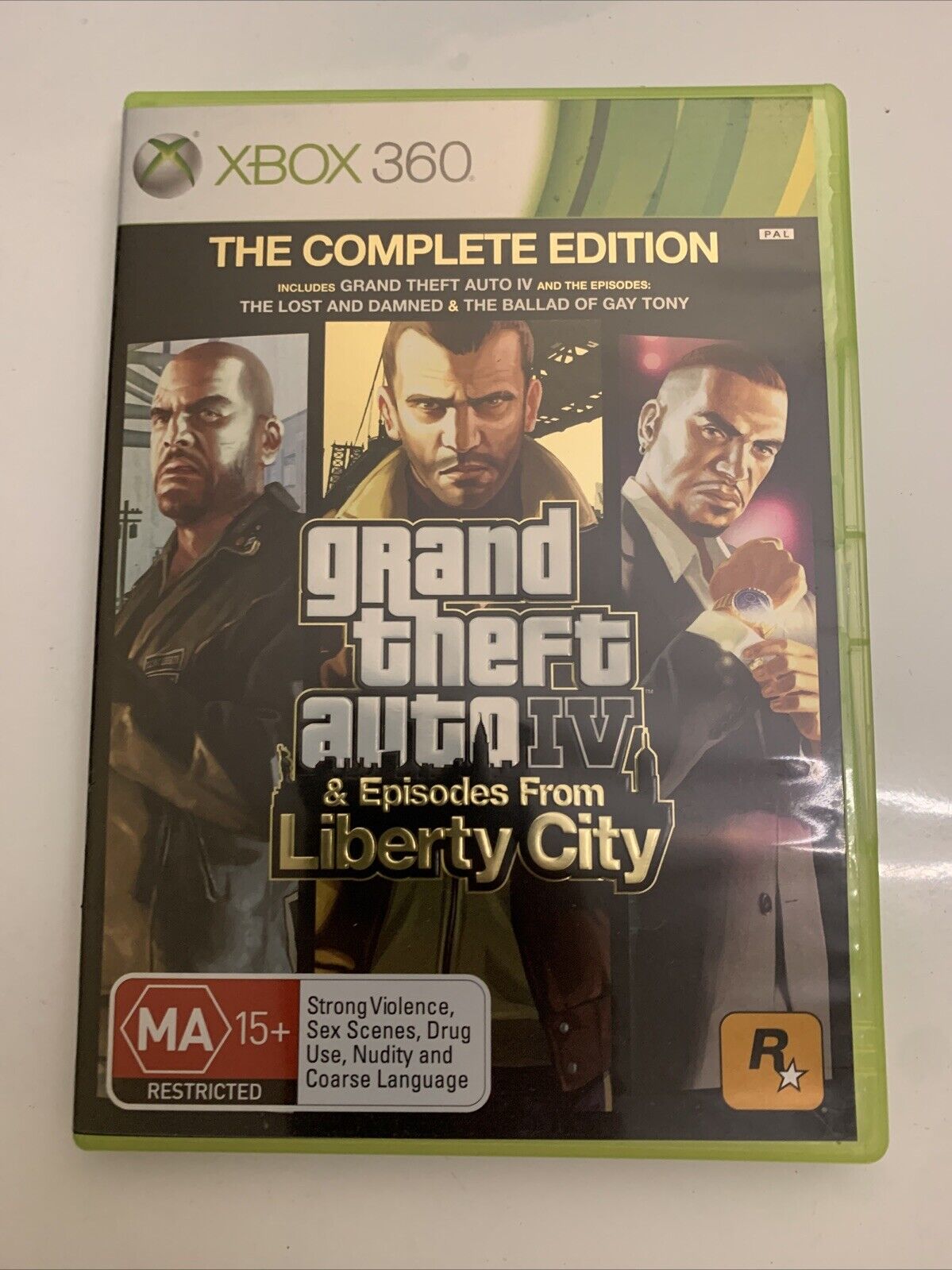 Grand Theft Auto IV: The Complete Edition  Microsoft Xbox 360 2010 PAL Game