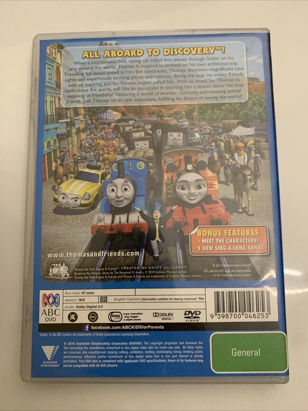 Thomas & Friends - Big World! Big Adventure! (DVD, 2018) Region 4