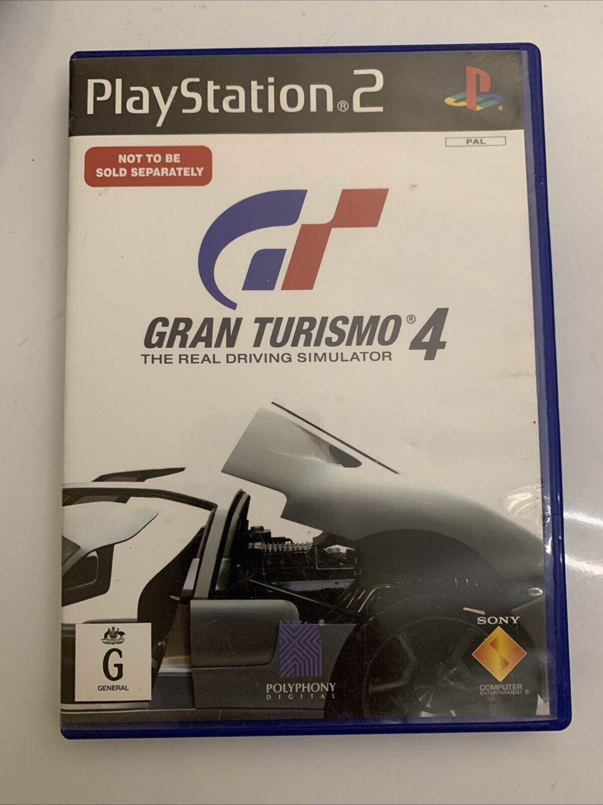 Gran Turismo 4 PS2 Sony PlayStation 2 PAL Car Racing 2005 Game