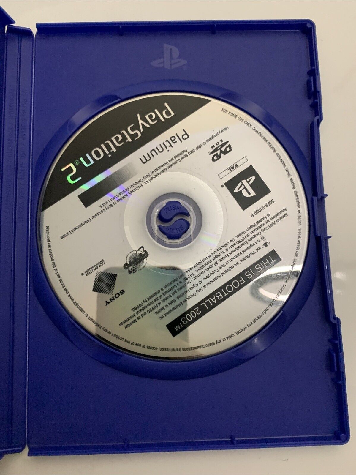 This Is Soccer 2003  PS2 Sony PlayStation 2 PAL Game