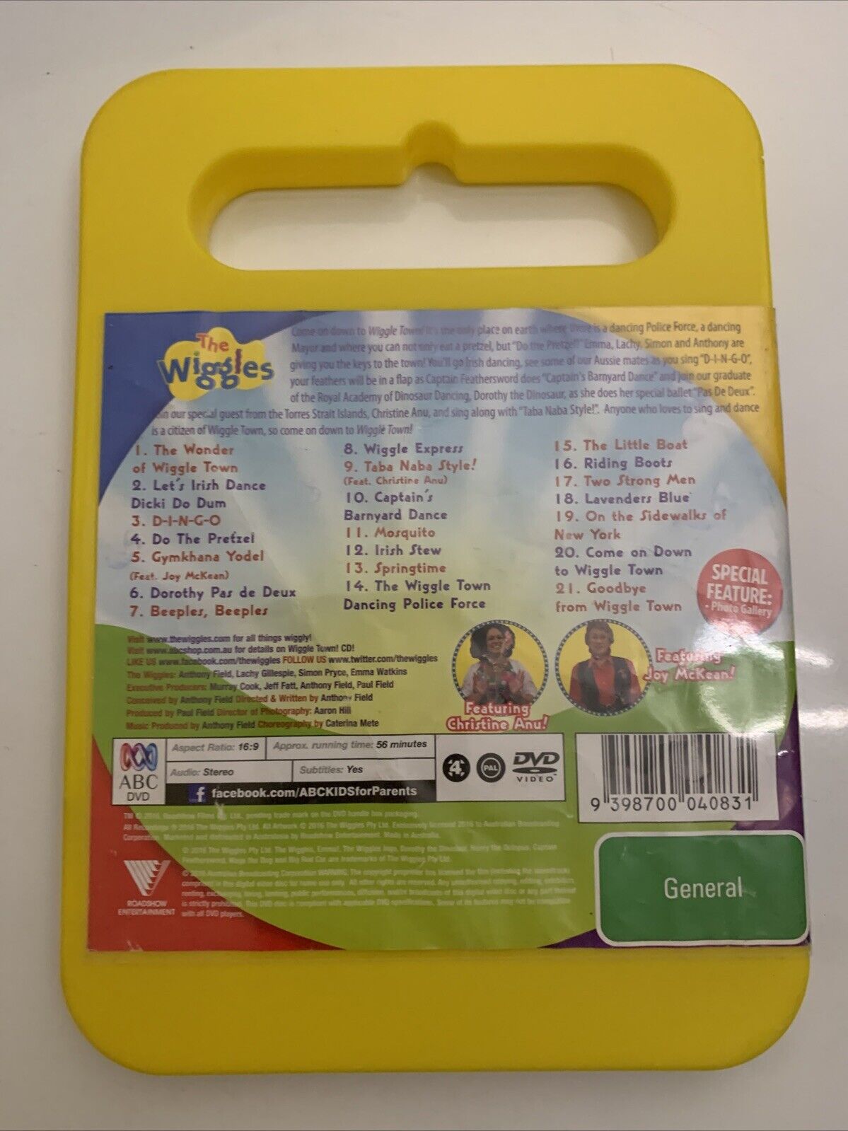 The Wiggles - Wiggle Town (DVD, 2015) ABC for Kids Region 4