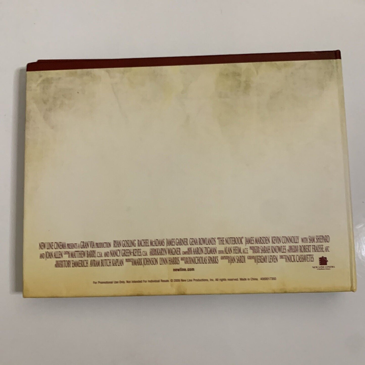 The Notebook (DVD, 2004) Rachel McAdams, Ryan Gosling with Photo Album Region 4