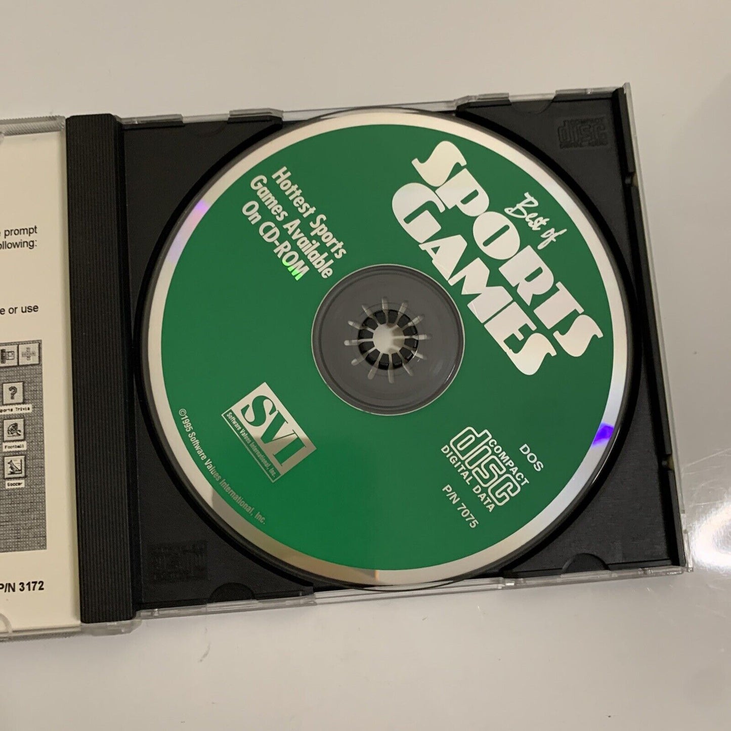 Best Of Sports Games PC CD-ROM For DOS Vintage Software