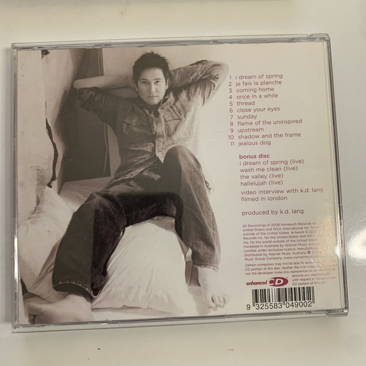 KD Lang Watershed Deluxe Limited Edition (CD, Enhanced, 2-Disc, 2008)