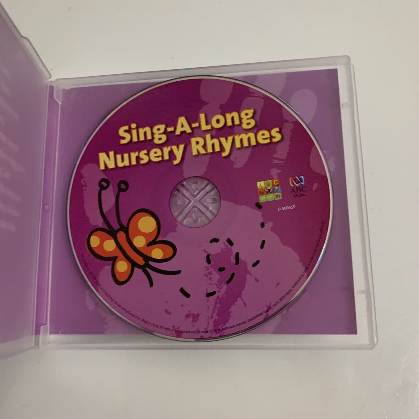 Sing-A-Long Nursery Rhymes (CD, 2007) ABC Kids D-500459