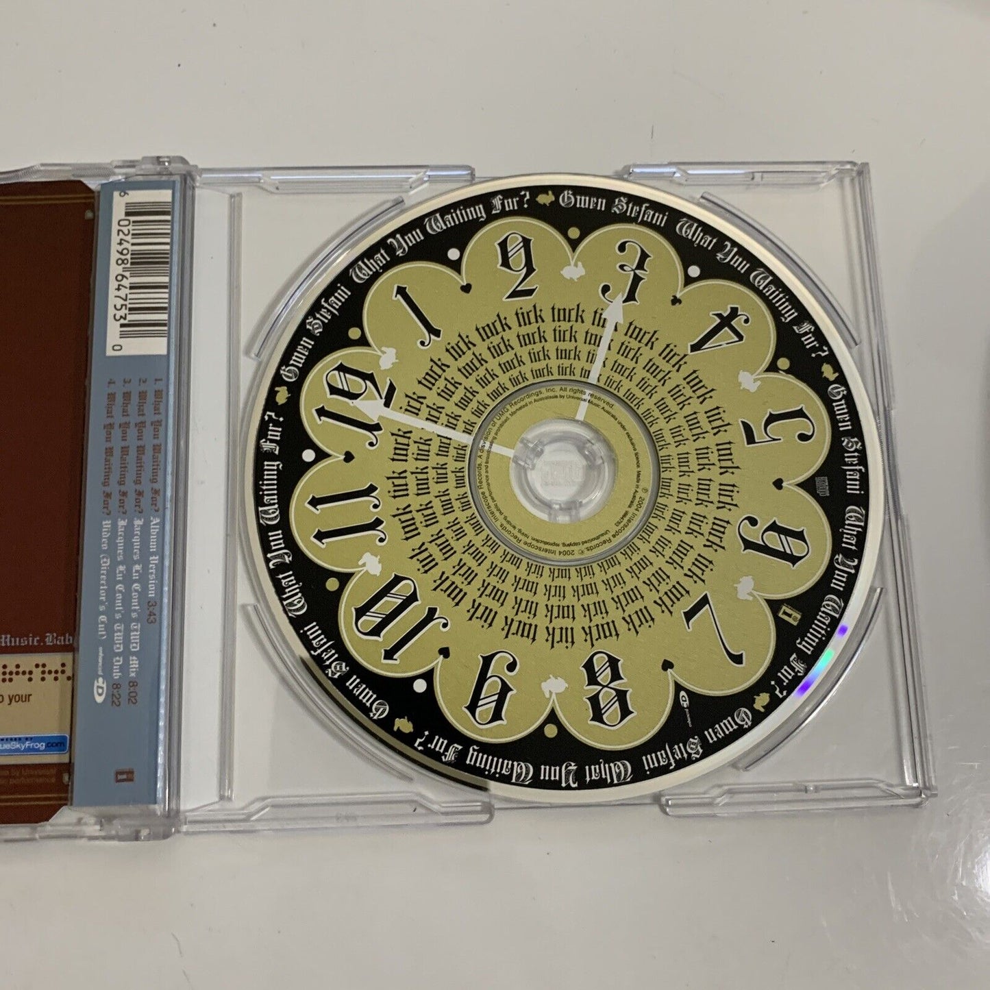 What You Waiting For by Gwen Stefani (CD, Enhanced, 2004)