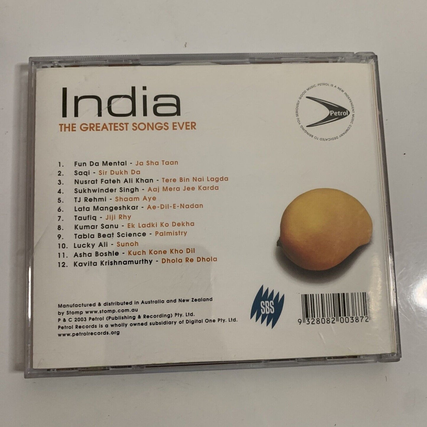 India: The Greatest Songs Ever (CD, 2003) Compilation