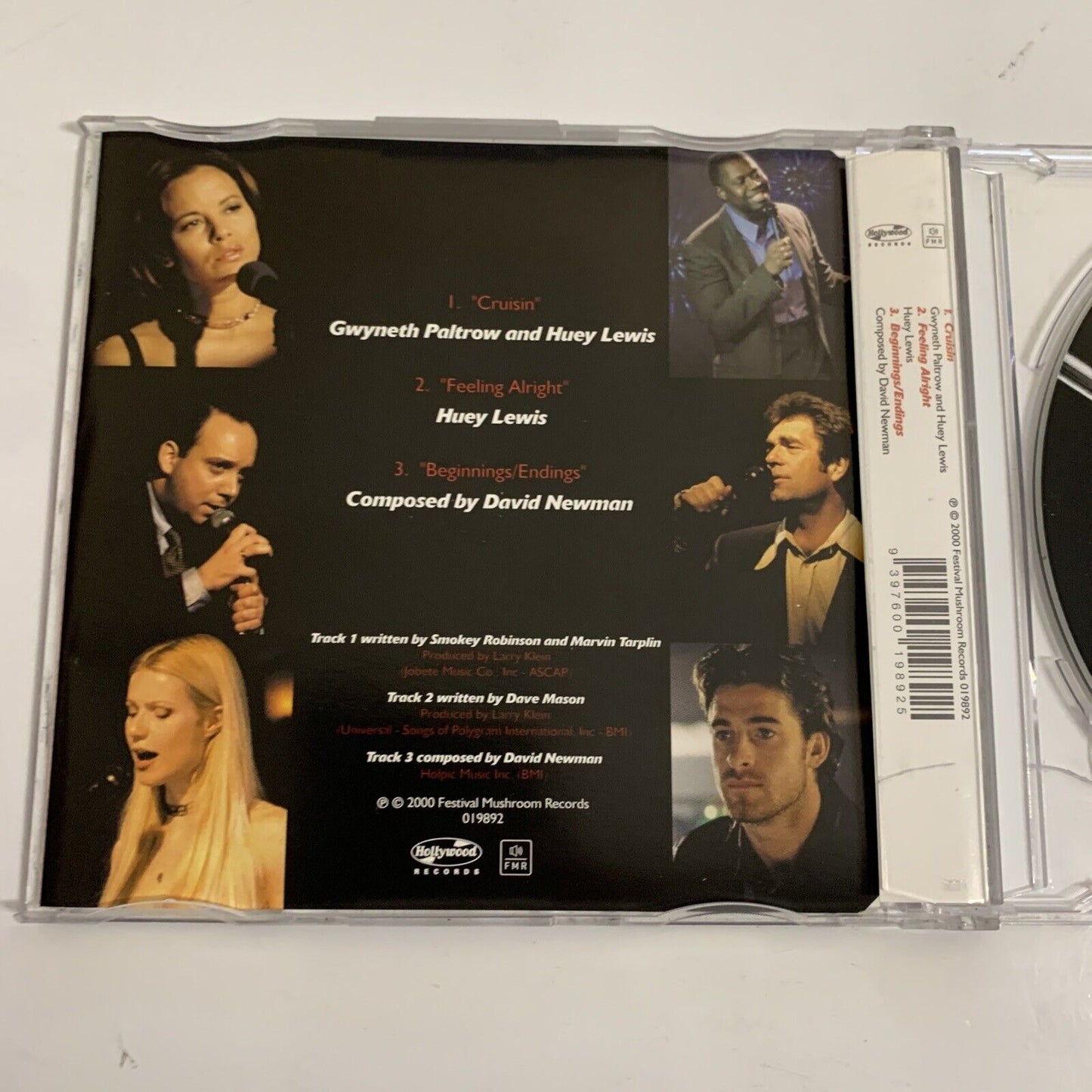 Gwyneth Paltrow And Huey Lewis – Cruisin (CD, 2000) Festival Mushroom Records