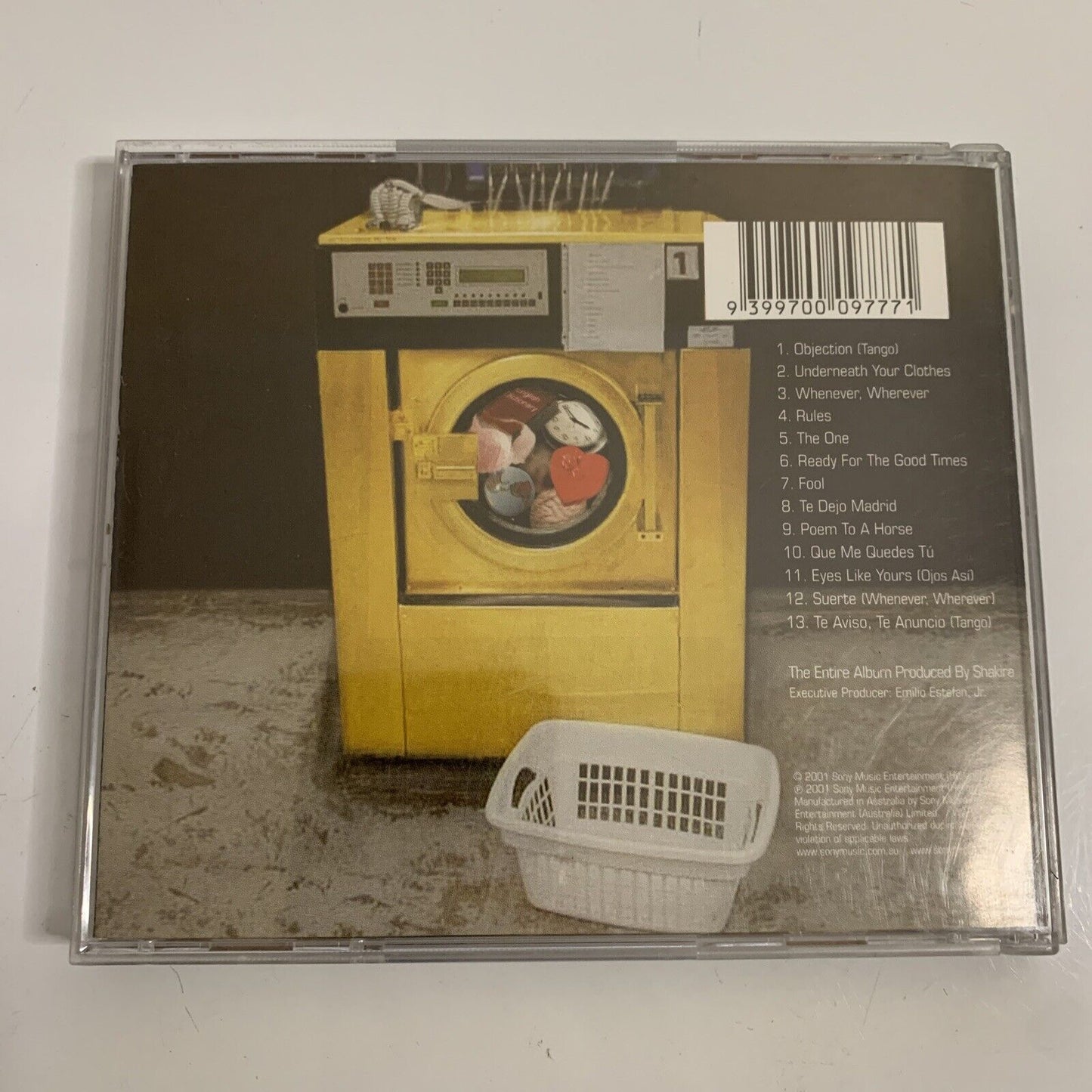 Laundry Service by Shakira (CD, 2001) Album