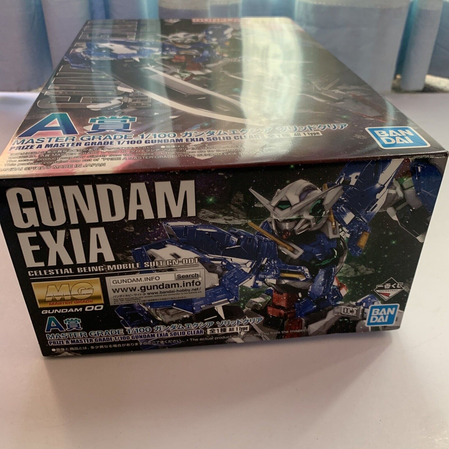 Gundam Exia Solid Clear 1/100 GN-001 MG Gunpla 2022 A Master Grade Limited  NEW